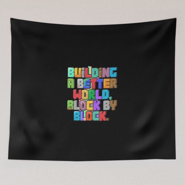 Item preview, Gamer Girl Empowerment - Building A Better World Block By Block designed and sold by ChaosModeArt.