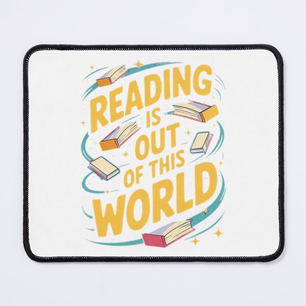 Item preview, Reading Is Out of This World – Book Lover Space Design designed and sold by Tomasz Siennicki.