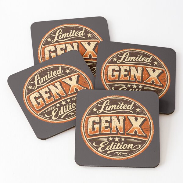 Item preview, Limited Gen X Edition Vintage Badge Design designed and sold by PrintandJoy.