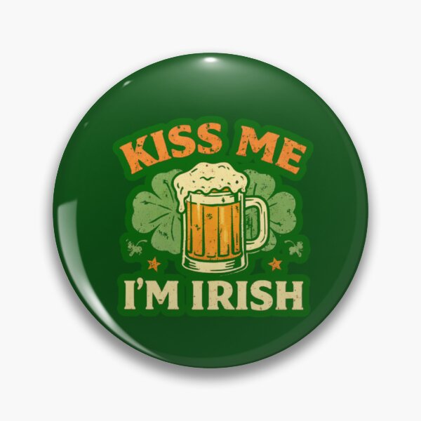 Item preview, Kiss Me I'm Irish Retro Beer Shamrock St. Patrick's Day Shirt designed and sold by Mosogoloso.