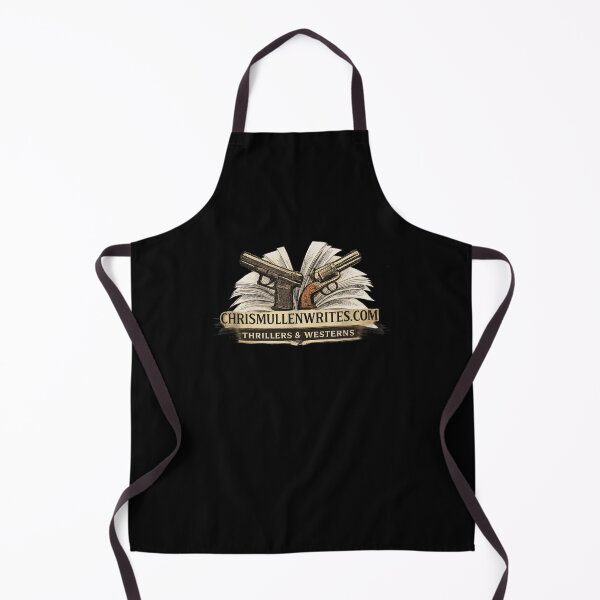 Item preview, Chrismullenwrites Thrillers And Westerns Guns with Book designed and sold by clarabersetart.