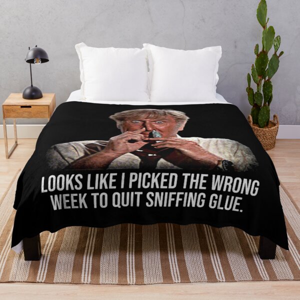 Item preview, Looks Like I Picked The Wrong Week Wrong Week To Stop Sniffing Glue  designed and sold by SherlocksStore.
