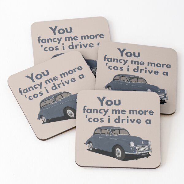 Item preview, You fancy me more 'cos I drive a Morris Minor designed and sold by knappidesign.