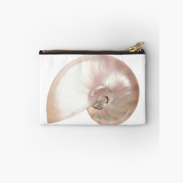 Item preview, pearly shiny pink nautilus shell it girl star girl sticker designed and sold by inainart.