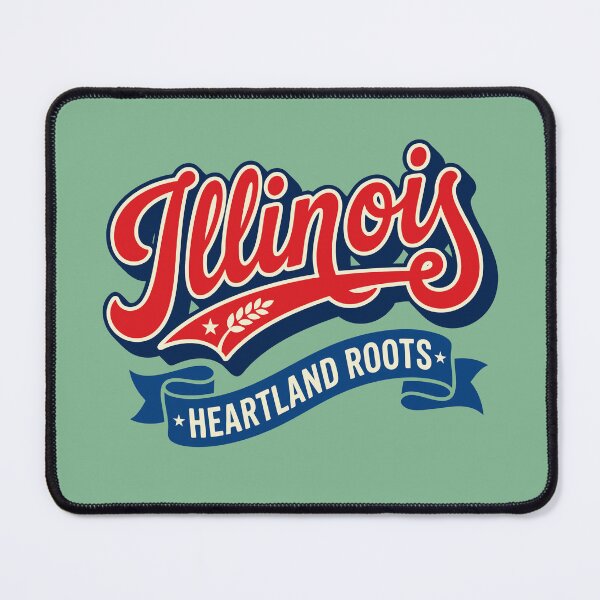 Item preview, Illinois Heartland Roots Retro State Pride designed and sold by Cozy-Old-Pub.