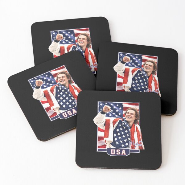 Item preview, Jack Hughes Gold Medal Champion - USA 2026 Hockey Apparel designed and sold by clarabersetart.