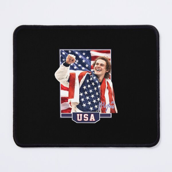 Item preview, Jack Hughes Gold Medal Champion - USA 2026 Hockey Apparel designed and sold by clarabersetart.