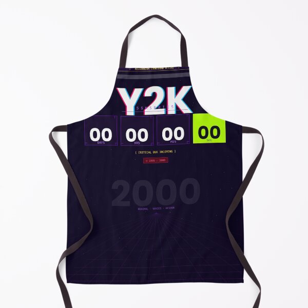 Item preview, Y2K Countdown Millennium Bug Retro Future Art designed and sold by 5SKseries.
