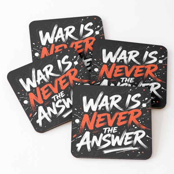 Item preview, War is not the answer designed and sold by halibutgoatramb.