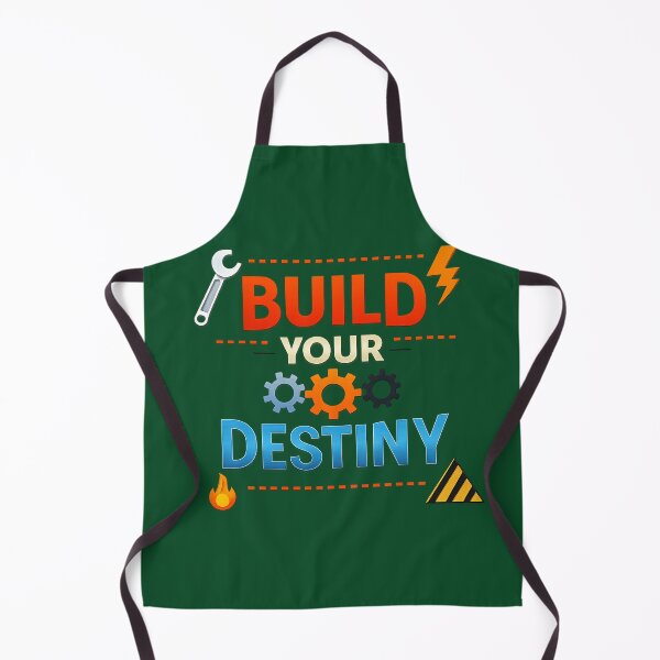 Item preview, Build Your Destiny – Motivational Engineering Design designed and sold by Dogandesighn.