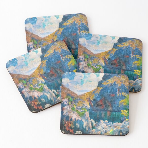 Item preview, Joaquim Mir. Gold and azure designed and sold by likiska.