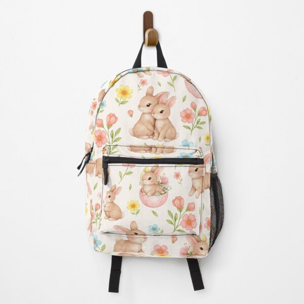 Item preview, Cute Bunny Floral Spring Pattern designed and sold by OneLook.