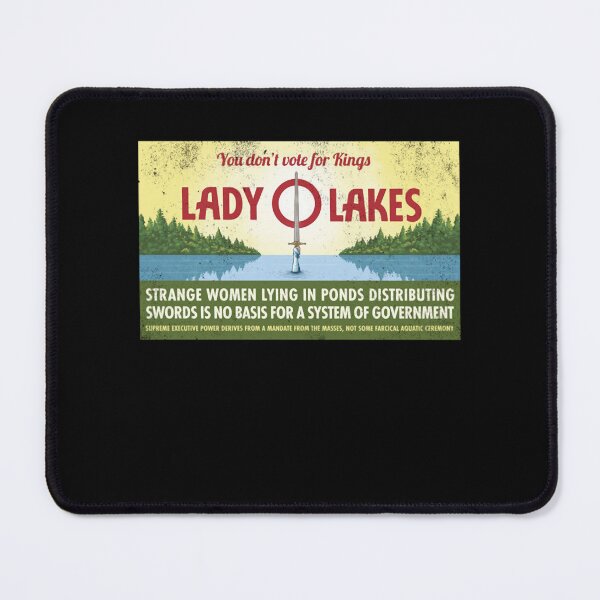 Item preview, You Don't Vote For Kings Lady Lakes Strange Women Lying In Ponds Distributing Sword Is No Basis For A System Of Government  designed and sold by SherlocksStore.