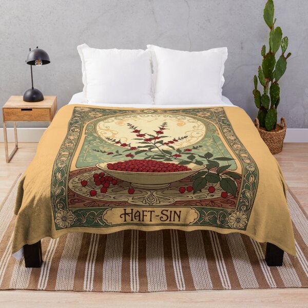 Item preview, Sumac Sunrise A Haft-Sin Symbol of Renewal designed and sold by taiche.