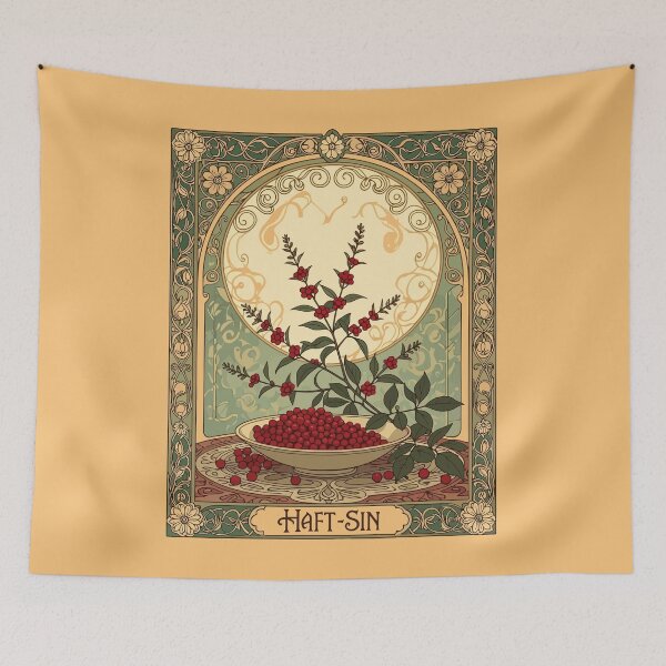 Item preview, Sumac Sunrise A Haft-Sin Symbol of Renewal designed and sold by taiche.