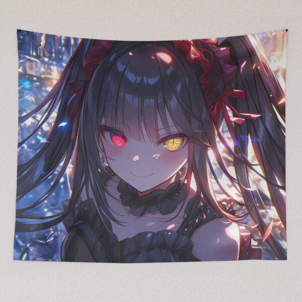 Item preview, Kurumi Tokisaki Date A Live Gothic Twin Tails Neon Lights designed and sold by 108Recordings.