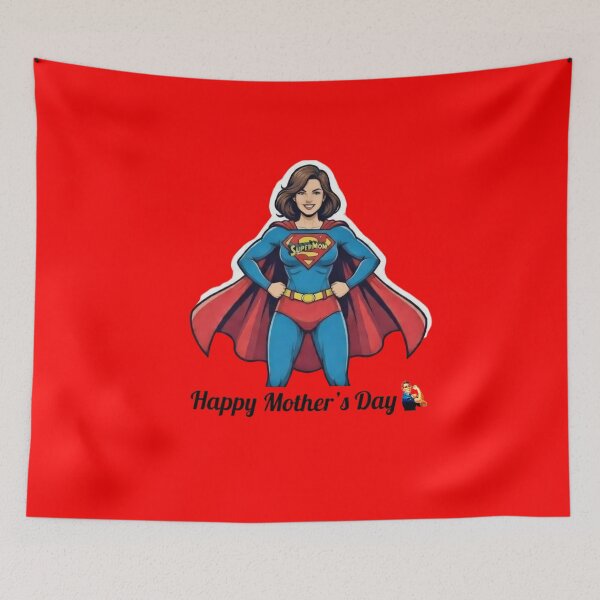 Item preview, Super Mom Superhero - Happy Mother's Day Empowerment designed and sold by ChaosModeArt.