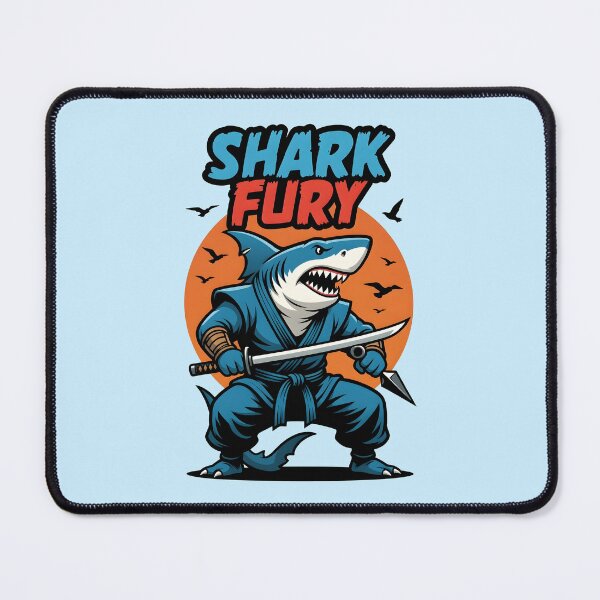Item preview, Shark Fury Ninja Samurai Warrior designed and sold by dreephic22.