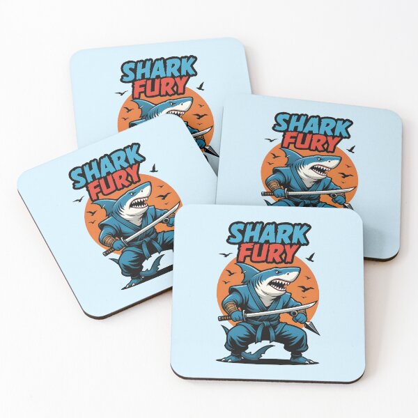 Item preview, Shark Fury Ninja Samurai Warrior designed and sold by dreephic22.