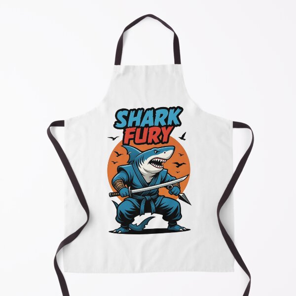 Item preview, Shark Fury Ninja Samurai Warrior designed and sold by dreephic22.