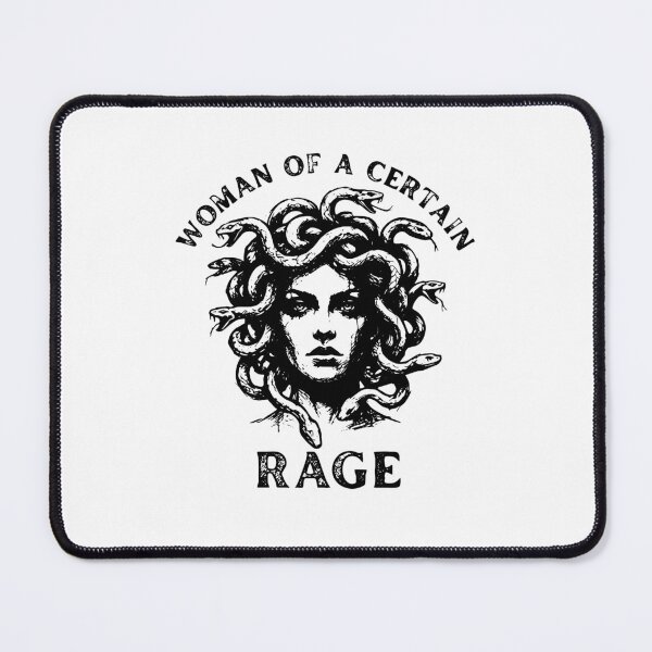 Item preview, Woman Of A Certain Rage Feminism Female Anti-Patriarchy Medusa designed and sold by clarabersetart.