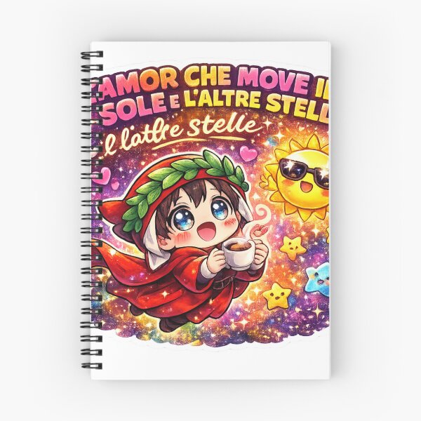 Item preview, Dante Caffè Kawaii Sticker Amor Sole Stelle Espresso designed and sold by OrikuStudio.