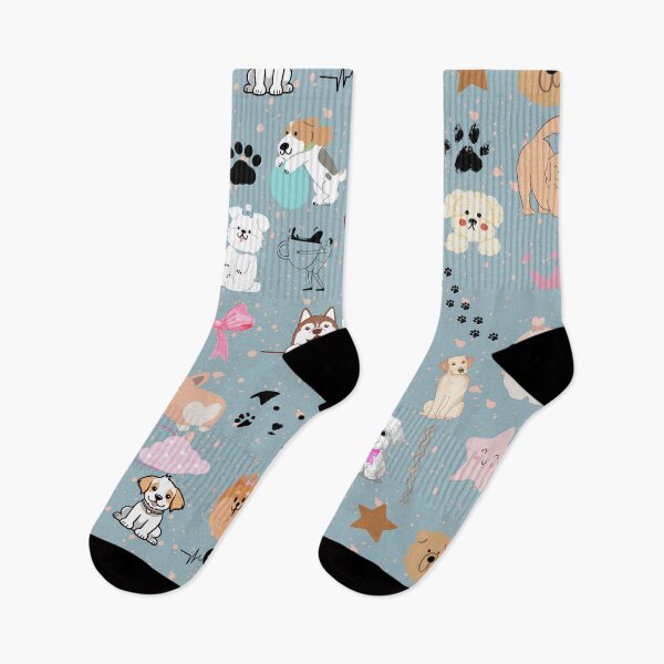 Item preview, dog and coffee designed and sold by Oits.