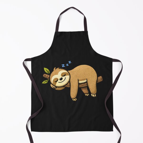 Item preview, Lazy Weekend Sloth – Funny Sleepy Sloth Mascot Cartoon designed and sold by ColorSplash123.