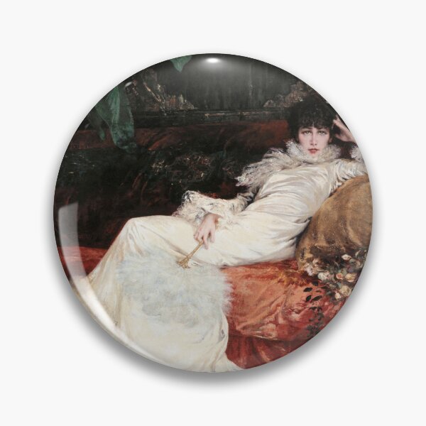 Item preview, Clairin. Portrait of Sarah Bernhardt designed and sold by likiska.