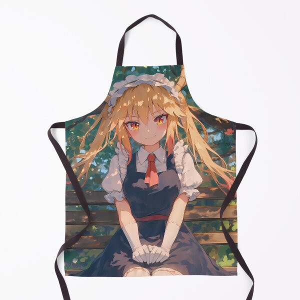 Item preview, Tohru Miss Kobayashi Dragon Maid Sunlit Forest Bench Maid Vibes designed and sold by 108Recordings.