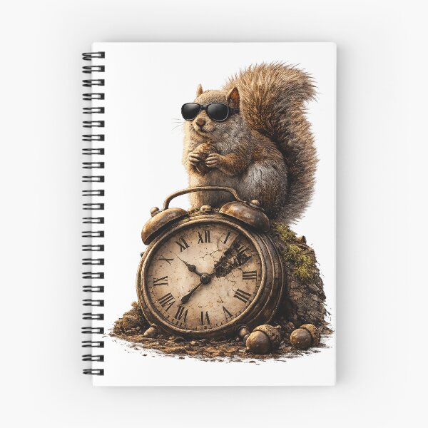 Item preview, Blind squirrel, broken clock designed and sold by gahteeriffico.