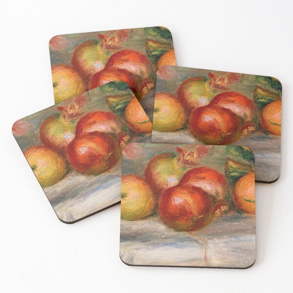 Item preview, Apples Orange and Lemon by Pierre-Auguste Renoir: Impressionist Still Life Poster designed and sold by artofuniverse.