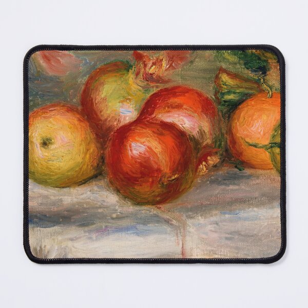 Item preview, Apples Orange and Lemon by Pierre-Auguste Renoir: Impressionist Still Life Poster designed and sold by artofuniverse.