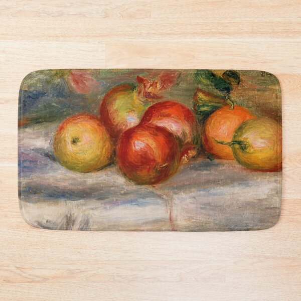 Item preview, Apples Orange and Lemon by Pierre-Auguste Renoir: Impressionist Still Life Poster designed and sold by artofuniverse.