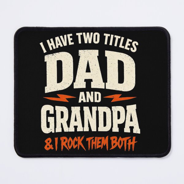 Item preview, I Have Two Titles Dad and Grandpa Father's Day Funny Men designed and sold by clothesy7.