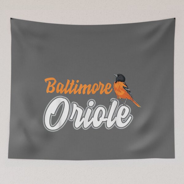 Item preview, Birds Baltimore oriole retro vintage Baltimore oriole Bird designed and sold by KristineLi.