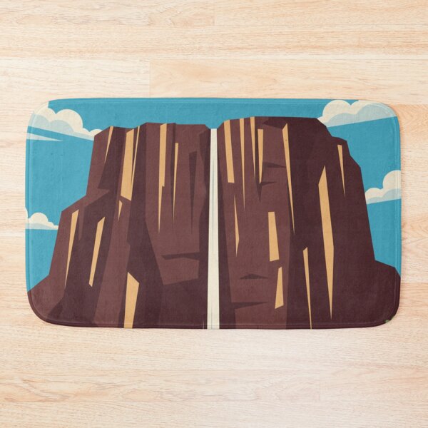 Item preview, Vintage poster of Angel Falls in Canaima National Park designed and sold by HeyHas.
