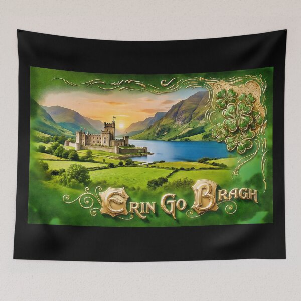 Item preview, Erin go brath Ireland Forever Irish Ireland remastered designed and sold by OliDesigns.