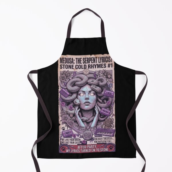 Item preview, Retro 90s Synthwave Medusa - Aesthetic Music Poster designed and sold by ern vintage store.