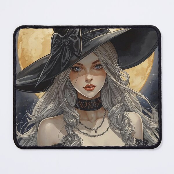 Item preview, Gothic Moon Witch Portrait designed and sold by BlondeBalance.