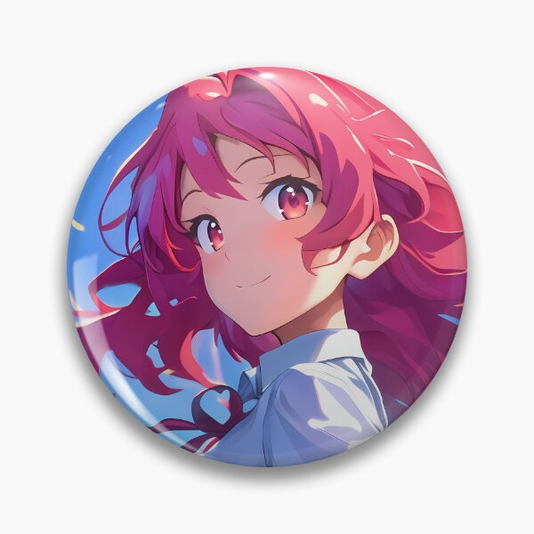 Item preview, Minori Kushieda Toradora Summer Flower Field Windy Blue Sky designed and sold by 108Recordings.