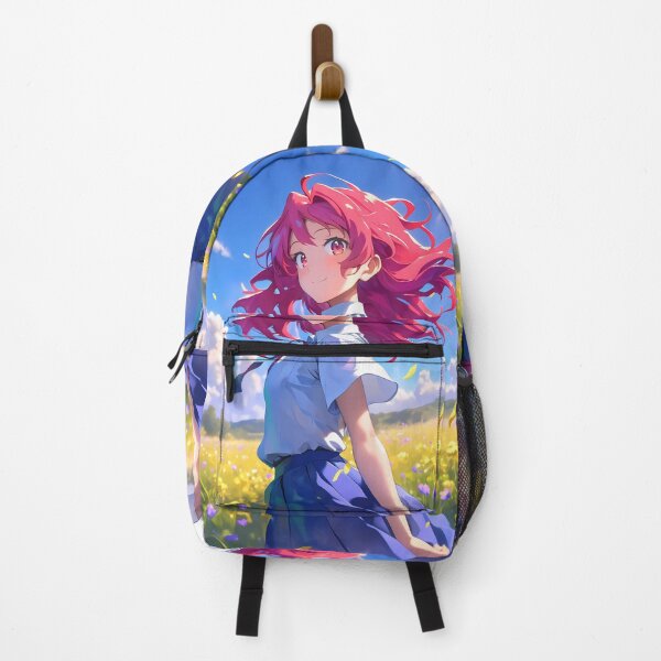 Item preview, Minori Kushieda Toradora Summer Flower Field Windy Blue Sky designed and sold by 108Recordings.