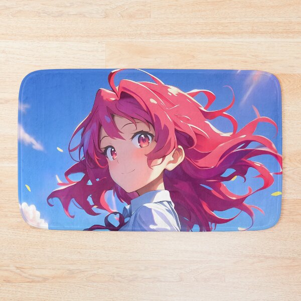 Item preview, Minori Kushieda Toradora Summer Flower Field Windy Blue Sky designed and sold by 108Recordings.