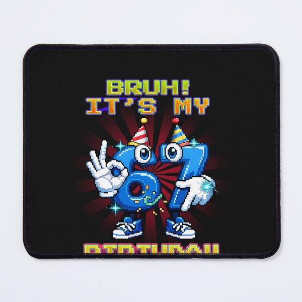 Item preview, Bruh Its My Birthday Six Seven 67 Meme Italian Brainrot Gifts For Kids designed and sold by ArmyAbodo.