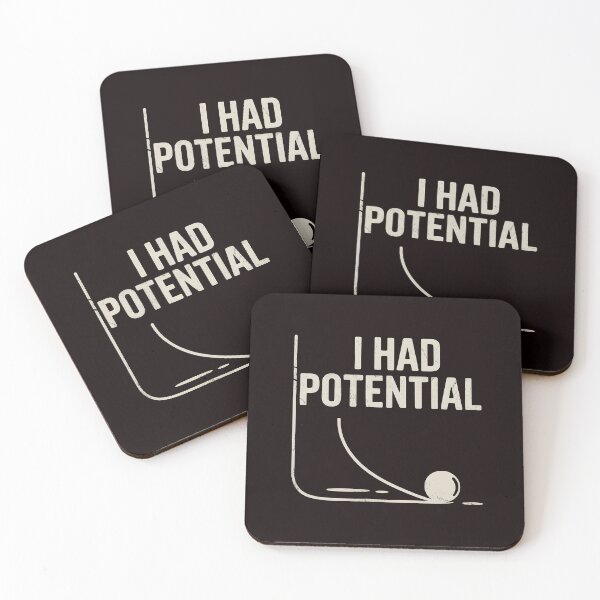 Item preview, I Had Potential – Funny Physics Pun Joke For Science Lover designed and sold by Redgiant87x.