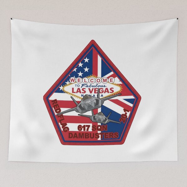 Item preview, 617 Squadron Dambusters Red Flag 20-1 Commemorative Patch designed and sold by CharlieDesings.