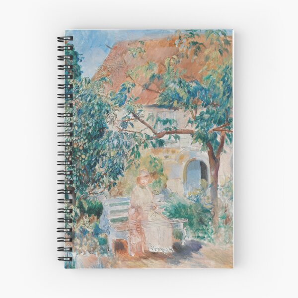 Item preview, Au Jardin En Bretagne by Pierre-Auguste Renoir: French Garden Impressionist Poster designed and sold by artofuniverse.