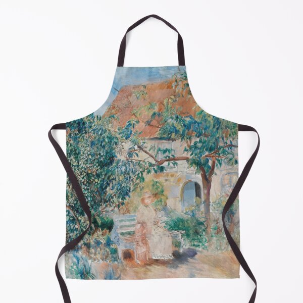 Item preview, Au Jardin En Bretagne by Pierre-Auguste Renoir: French Garden Impressionist Poster designed and sold by artofuniverse.