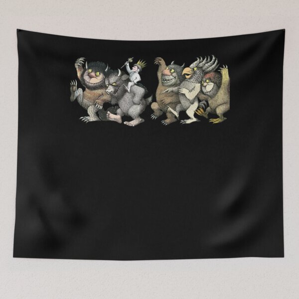 Item preview, Wild Things Romp Graphic  designed and sold by ADABDERRAHIM.
