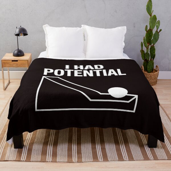 Item preview, I Had Potential – Funny Physics Pun Joke For STEM Fans designed and sold by Redgiant87x.